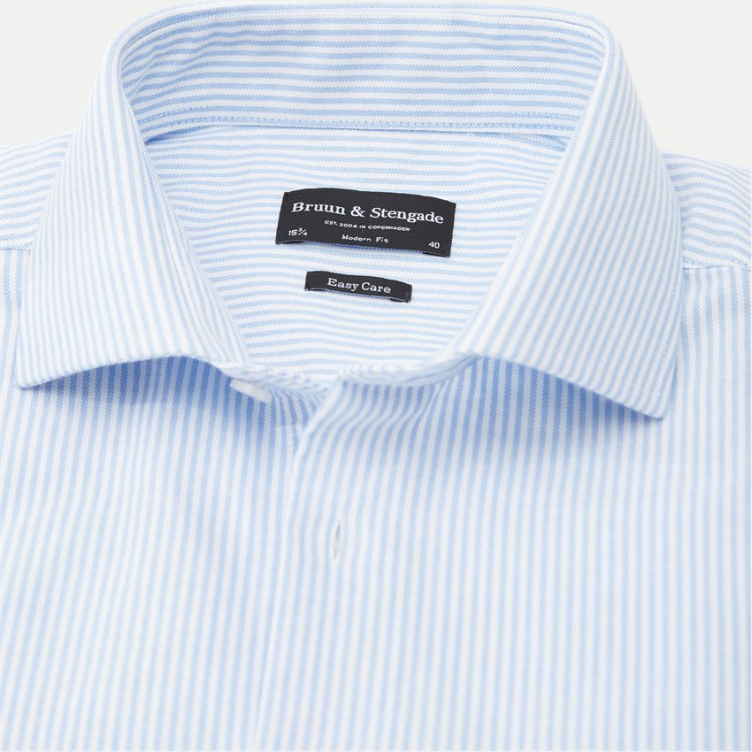 Bruun & Stengade Shirts JARETTE SHIRT 14003 LIGHT BLUE